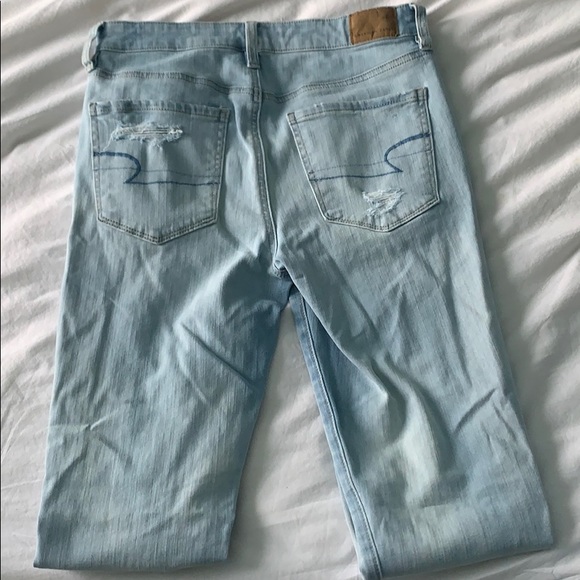 Distressed American Eagle Jeans - Picture 2 of 3